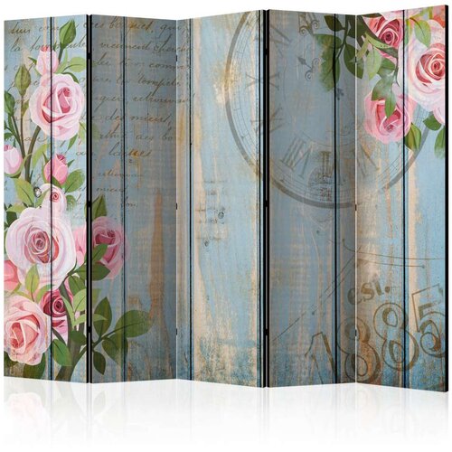  Paravan u 5 dijelova - Vintage garden II [Room Dividers] 225x172 Slike