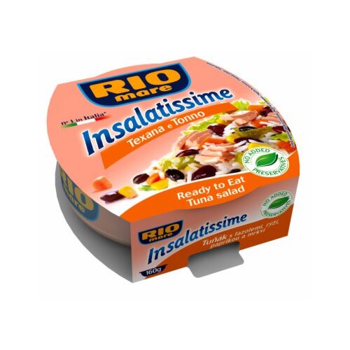 Rio Mare insalatissime tunjevina u salati texana 160g limenka Slike