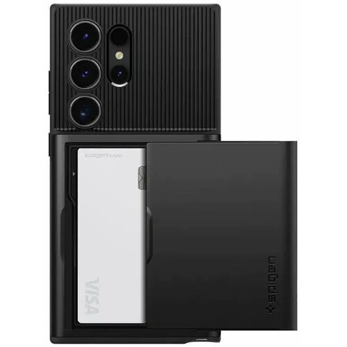 Spigen Maska Slim Armor CS za Samsung Galaxy S24 Ultra - crna Cene