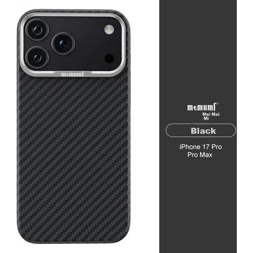  memumi maska za mobilni telefon iphone 17 pro, crna Cene