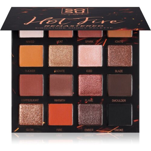 SOSU Cosmetics Hot Fire Eyeshadow Palette paleta senčil za oči odtenek Hot Fire 32 g Cene