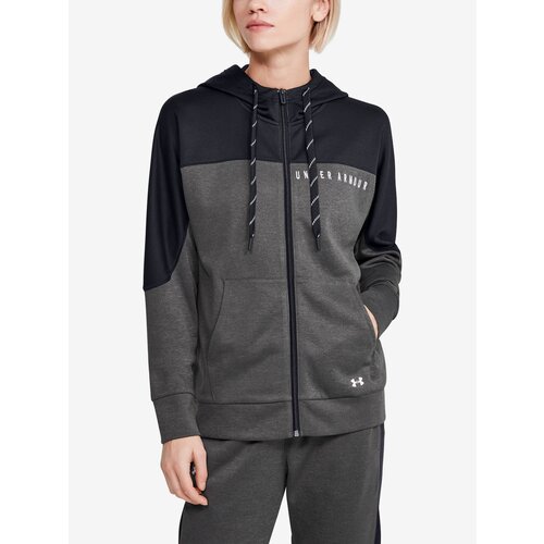 Under Armour Hoodie Under Armor Recover Knit FZ Hoodie-GRY Slike