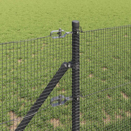  Zavarena žičana ograda za fiksaciju 100 x 0,6 m Siva Mreža Slike