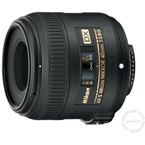 Nikon Objektiv AF-S DX MICRO-NIKKOR 40mm f/2.8G ED