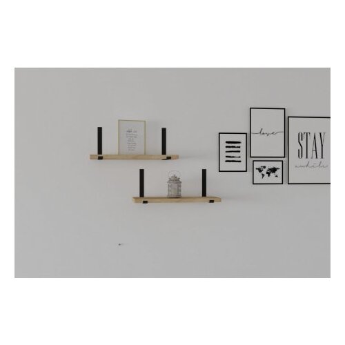 Hanah home lama sapphire oak polica Cene