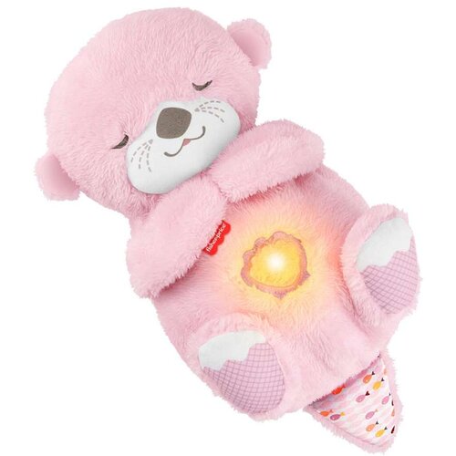  Fisher-Price: Rožnata dremava vidra s funkcijami - Slike