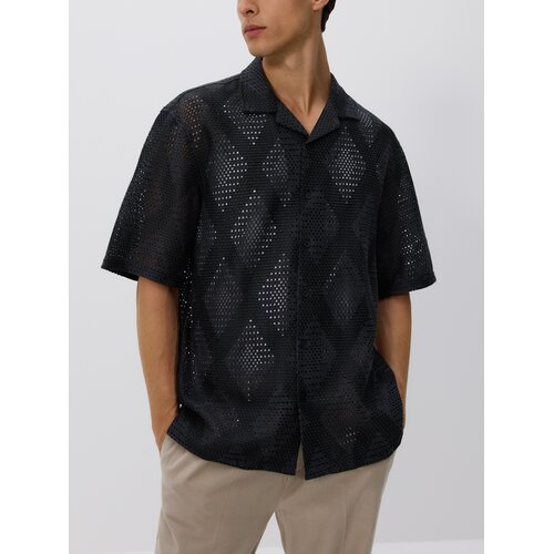Reserved MEN`S SHIRT - crno Cijene