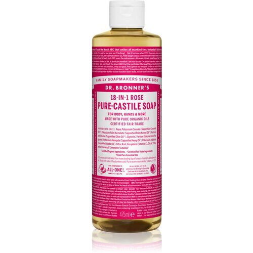 DR. BRONNER'S Rose tekoče univerzalno milo 475 m Cene