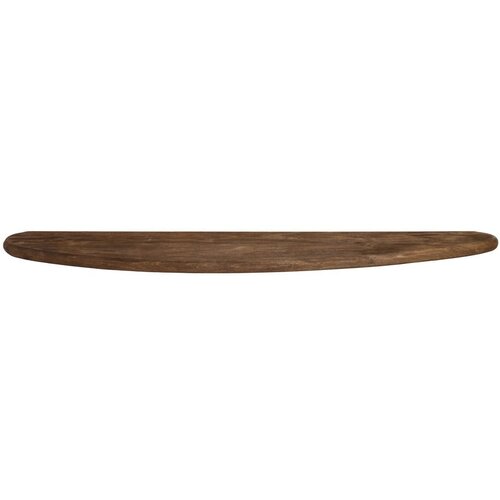 Light &amp;amp; Living Smeđa polica od masivnog manga 100 cm Ginosu &amp;ndash; Slike