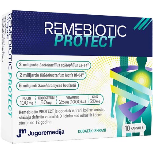 JUGOREMEDIJA Remebiotic Protect 10 kapsula Slike