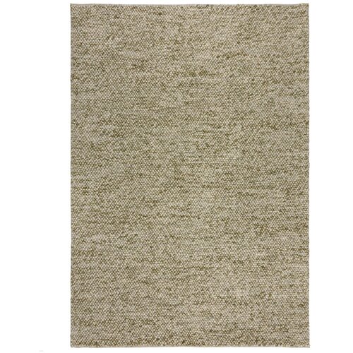 Flair Rugs Kaki zelena ročno tkana preproga iz me&amp;scaron;anice volne 80x150 cm Minerals &amp;ndash; Slike