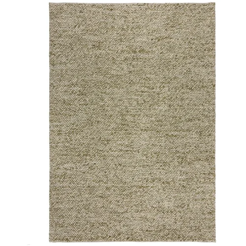 Flair Rugs Kaki zeleni ručno rađen tepih od mješavine vune 80x150 cm Minerals –