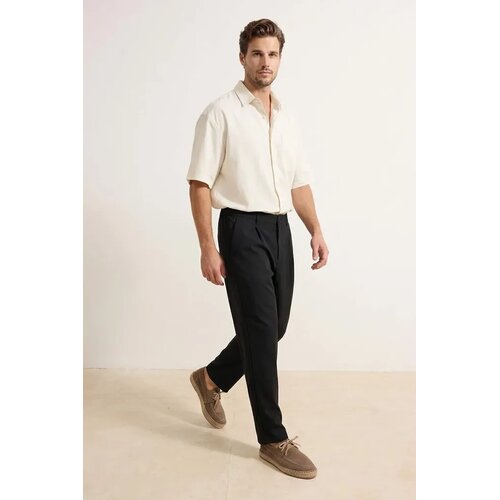 Trendyol muške pantalone Tmnss26Pl00021, crna Cene