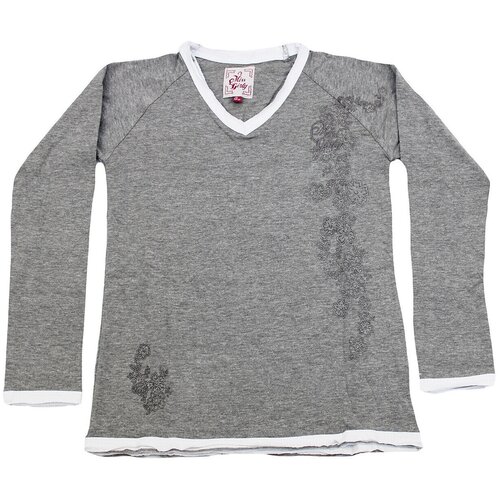 Miss Girly Majice s kratkimi rokavi T-shirt fille FASSOL Siva Cene