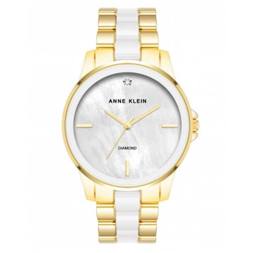 ANNE KLEIN ženski analogni ručni sat AK/4120WTGB Diamond Ceramic Cene