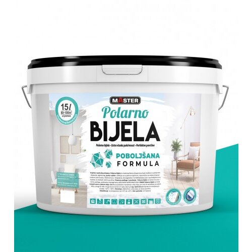 Master Polar unutra&scaron;nja boja za zidove 15l Cijene