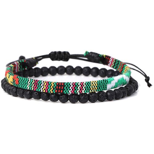 INF Pletene zapestnice 2 kom MultiColor, (21247851) Slike