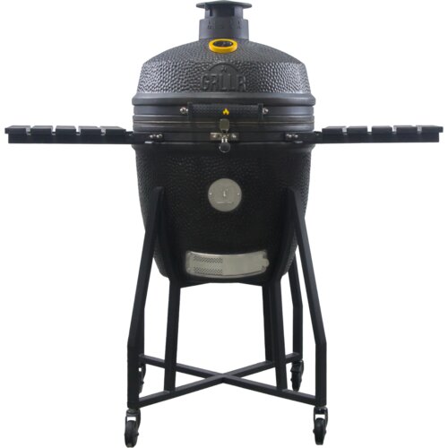 GRLLR Ember Kamado Classic 22" - Matt Black Cene