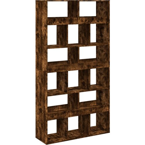 Maison Chic Knjižna omara - Knjižni regal dimljeni hrast 100x33x187,5 cm inženirski les, (21725785) Cene