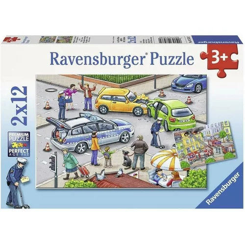 Ravensburger 2x12 delna sestavljanka nesreča v mestu 075782