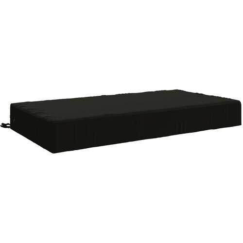  Jastuk za sjedalo SOEST 100% poliester Crna 120 x 80 x 15 cm Slike