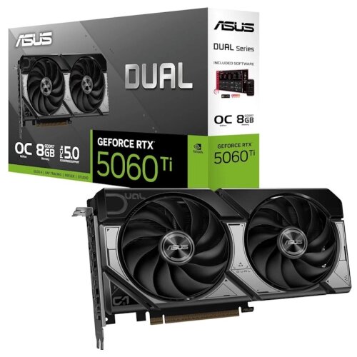 Asus Graficka karta DUAL-RTX5060TI-O8G NVD/8GB/GDDR7/128bit/crna Cene