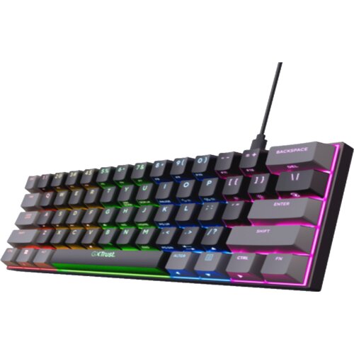 Trust GXT867 Acira gaming mehanska mini tipkovnica, (21317001) Slike