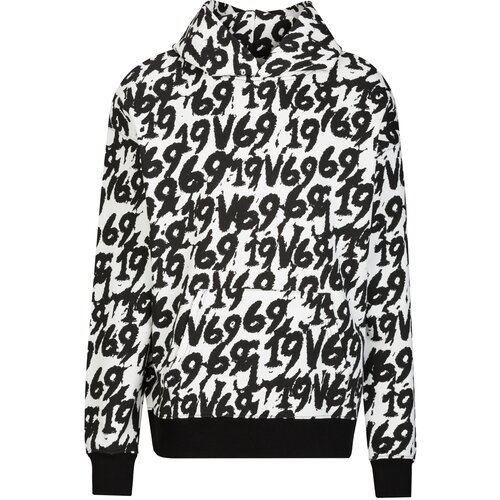 19V69 ITALIA Majica &amp;#039;Quentino&amp;#039; črna / bela Slike