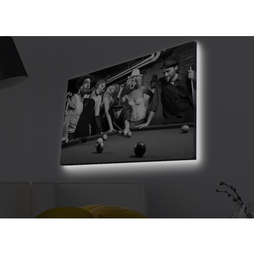 Opviq slika na platnu sa LED osvetljenjem 45x70cm Cene