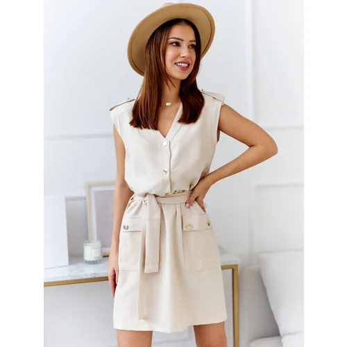 Cocomore Dress beige axp0776. R65