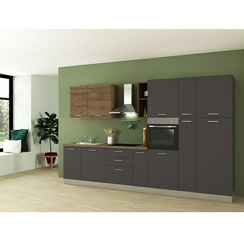 Marinelli Cucine Montažna kuhinja Vega (Širina: 345 cm, S električnim uređajima) Cijene
