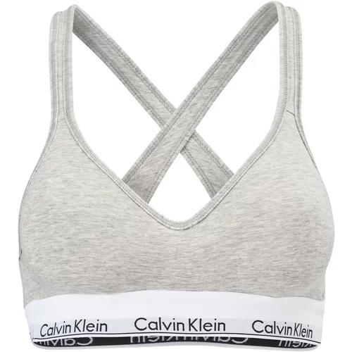 Calvin Klein Jeans modern cotton bralette lift siva