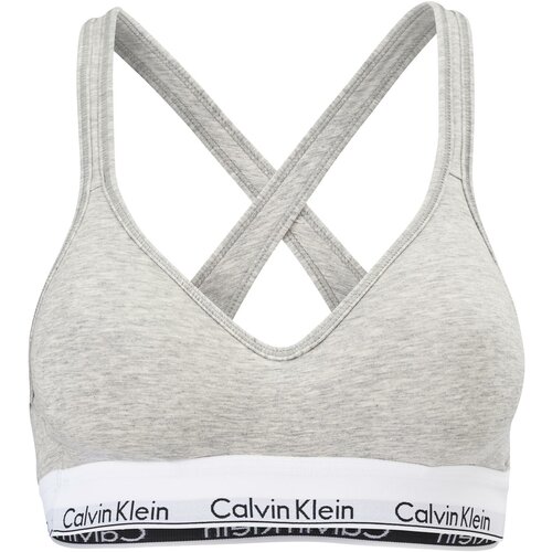 Calvin Klein Jeans Ženski sportski grudnjak Bralette lift sivi Slike
