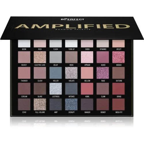 BPerfect Amplified paleta sjenila za oči 52 g