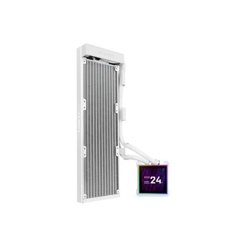Lian Li Komplet za tekočinsko hlajenje AIO Liquid Cooler HydroShift II LCD-S 360N Fanless, bel Cene
