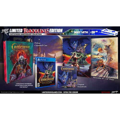  Castlevania Anniversary Collection Bloodlines Edition - Limited Run (PS4) Cene