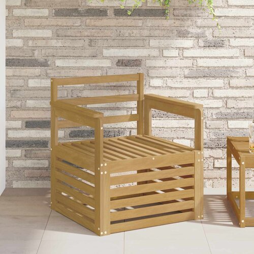  2 Komad Set vanjskih sofa Čvrsto drvo akacije Bijela Cene