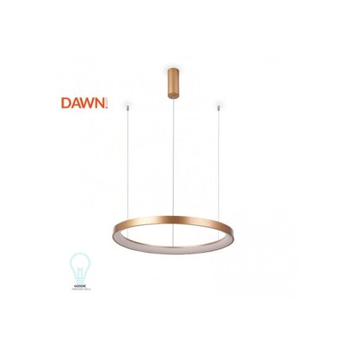 Dawn vesta 355 led visilica brušeno zlato Slike
