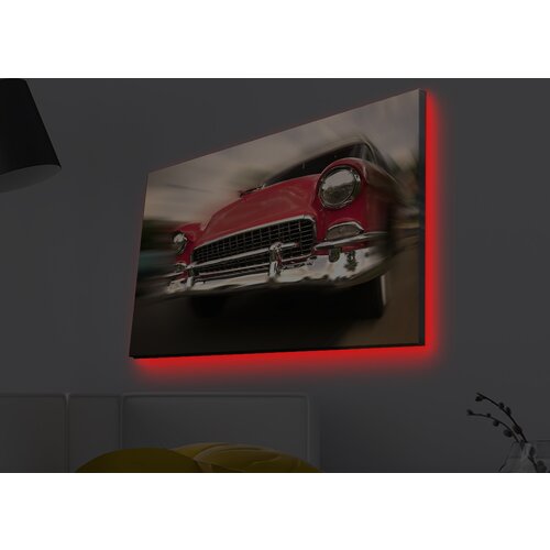 Opviq slika na platnu sa LED osvetljenjem 45x70cm Slike