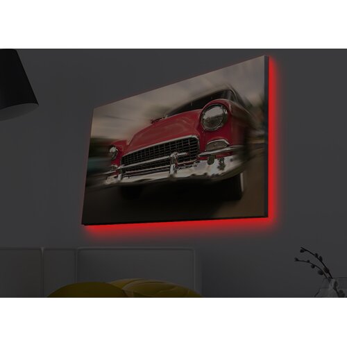 Opviq Slika na platnu sa LED osvetljenjem 45x70cm Cene