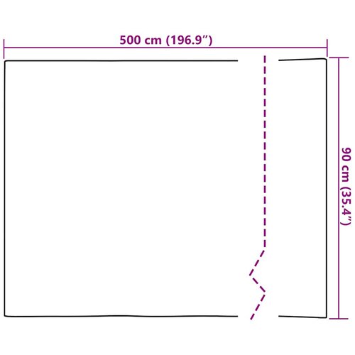  Samoljepljiva folija za namje&amp;scaron;taj prirodna 500 x 90 cm PVC Slike