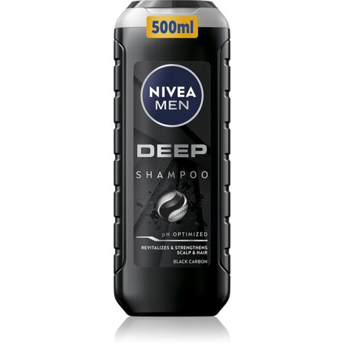 Nivea MEN Deep &amp;scaron;ampon za okrepitev las 500 ml Slike