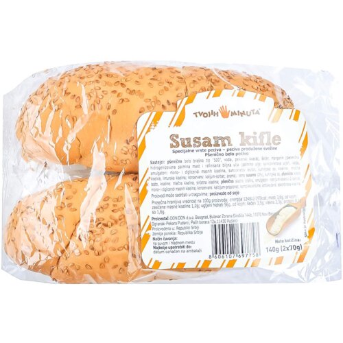 Tvojih 5 Minuta Kifla susam 2x70g Cene