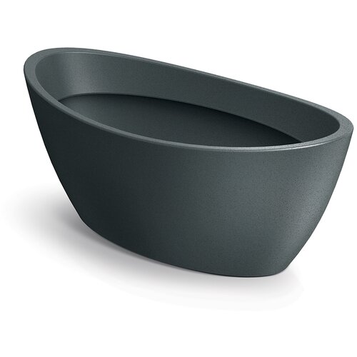 Microcer Saksija Aria Oval 40cm - granit grafit 107GR Cene