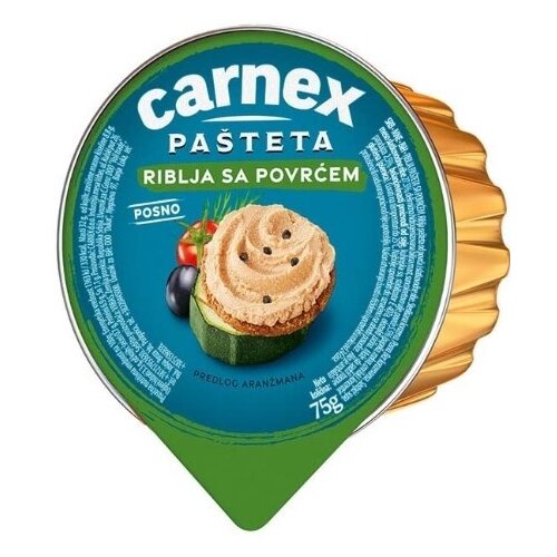 Carnex Pašteta riblja 75g Cene