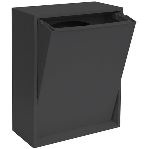 ReCollector Črn ko&amp;scaron; za smeti za ločevanje odpadkov/stenski iz reciklirane plastike Recycling Box &amp;ndash; Slike