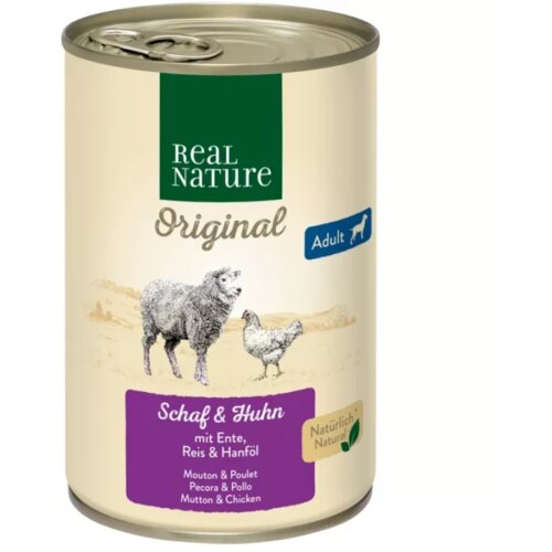 Real Nature Adult ovčetina i piletina s pačetinom 400 g Cene