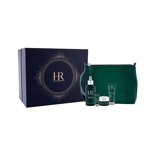 Helena Rubinstein Powercell Skinmunity darilni set serum Powercell Skinmunity Youth Reinforcing 50 ml + maska Powercell Anti-Pollution 20 ml + krema za okoli oči Powercell 24H Eye Care 3 ml + dnevna krema Powercell Skinmunity The Cream 15 ml + torbica za ženske Slike