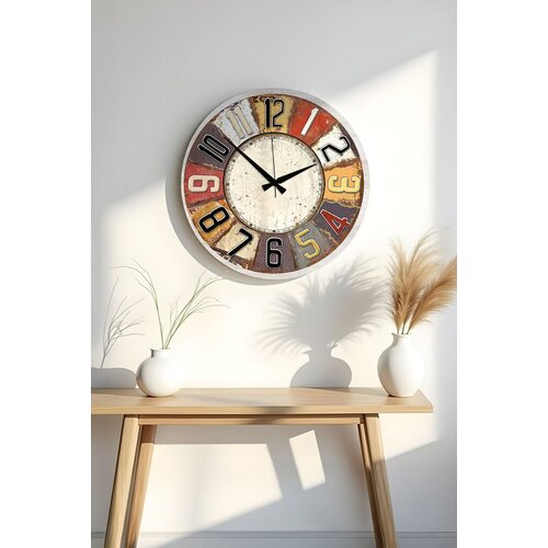 Wallity Dekorativni zidni sat Huhuas00015, 50x50 cm Cene