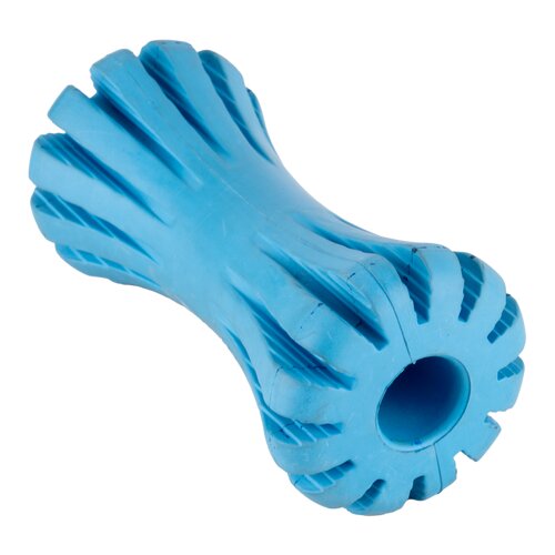  Igračka za pse - gumeni rebrasti teg  17cm Cene